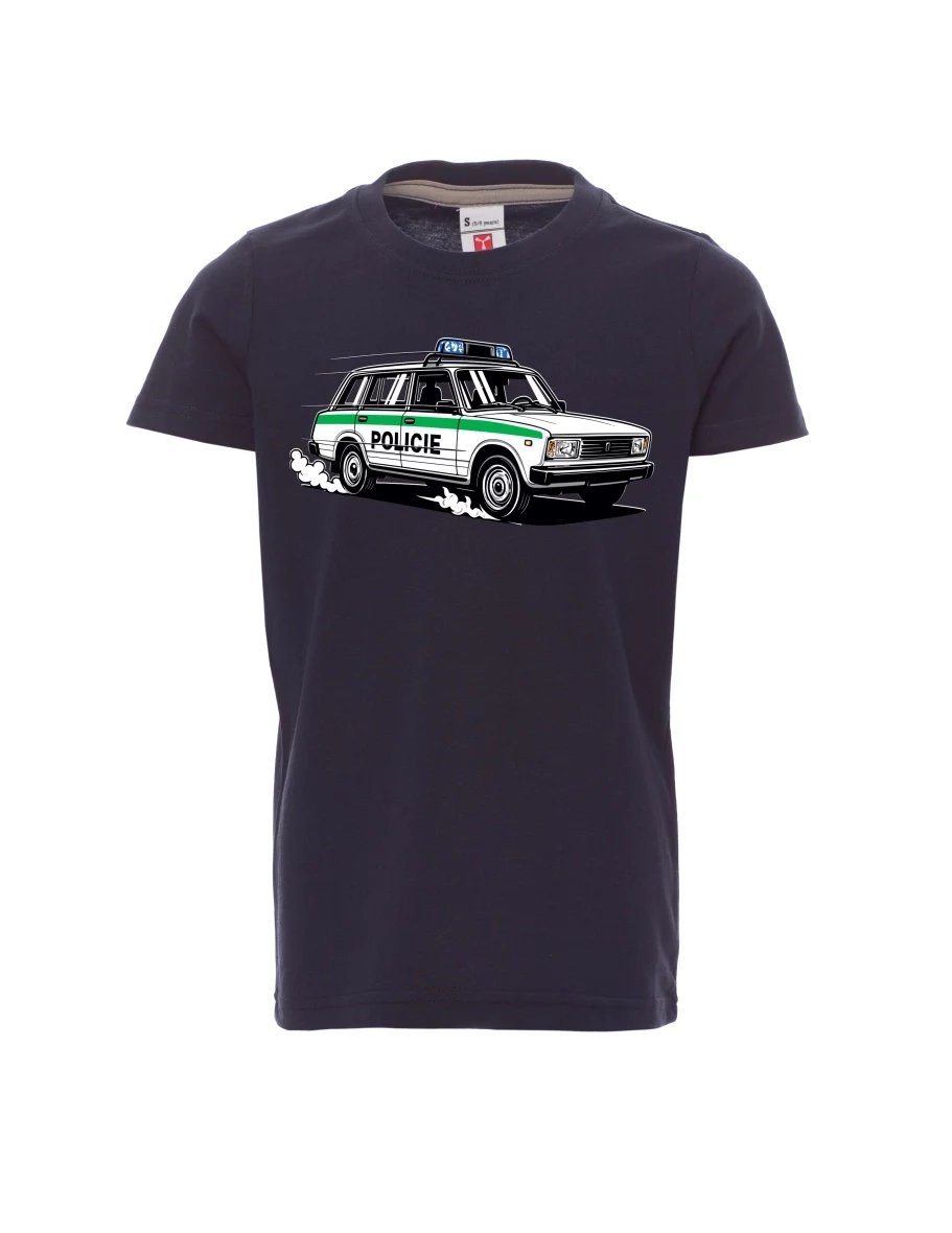 Maglia da bambino navy Automobile VAZ 2104 POLIZIA