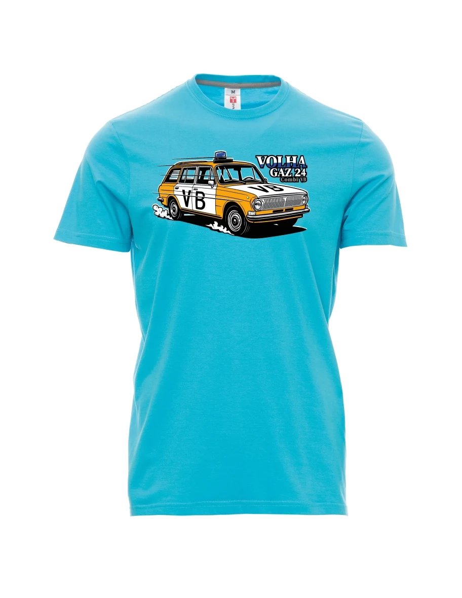 Maglia da uomo colore atollo Automobile Volga GAZ 24 VB
