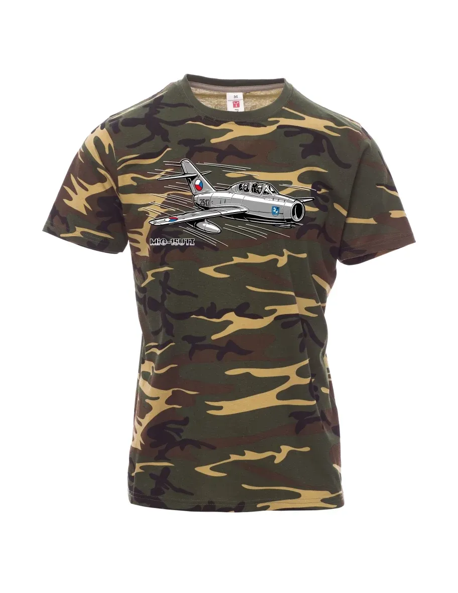 Maglia da uomo camuffare Aereo MiG-15UTI 601