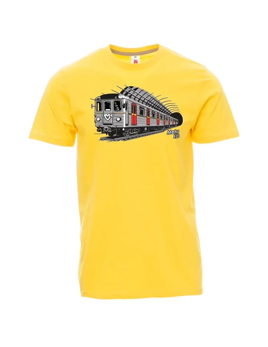 Maglia da uomo gialla Metropolitana EČS