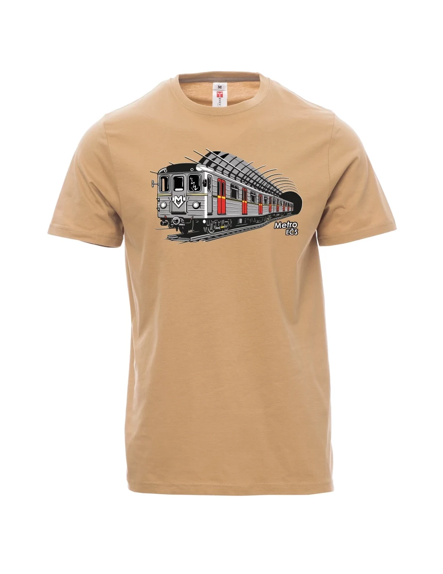 Maglia da uomo marrone Metropolitana EČS