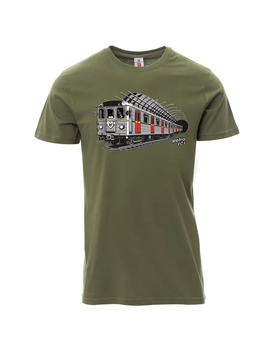 Maglia da uomo cachi Metropolitana EČS