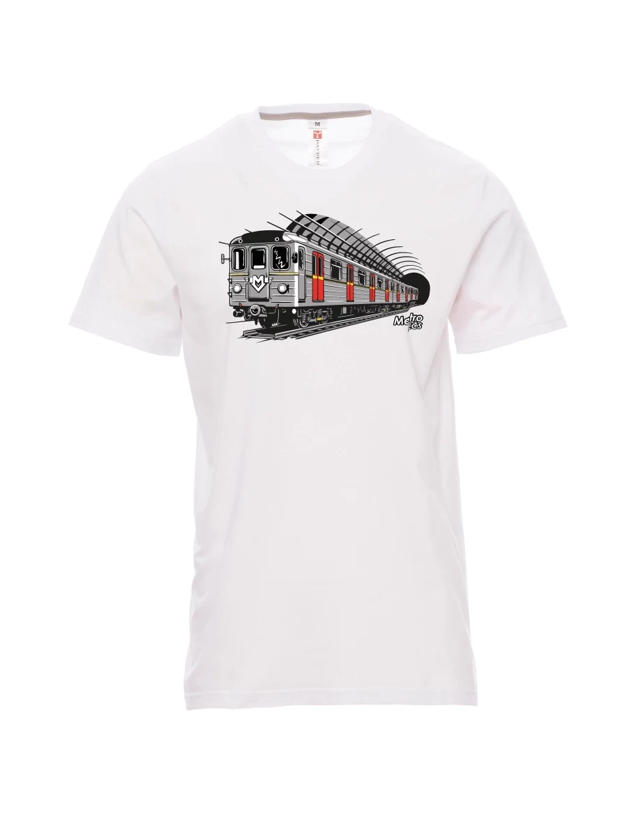 Maglia da uomo bianca Metropolitana EČS