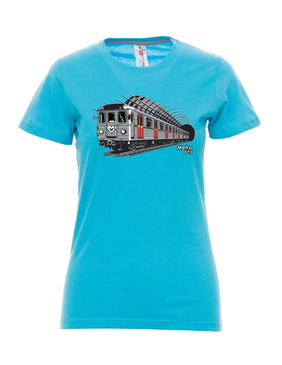Maglia da donna colore attolo Metropolitana EČS