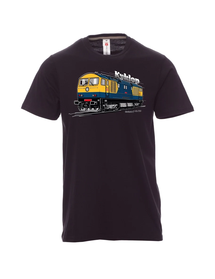 Maglia da uomo nera Automotrice 759 “Kyklop”