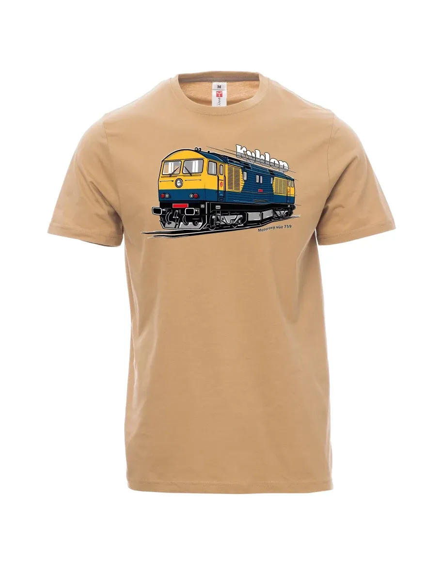 Maglia da uomo marrone Automotrice 759 “Kyklop”