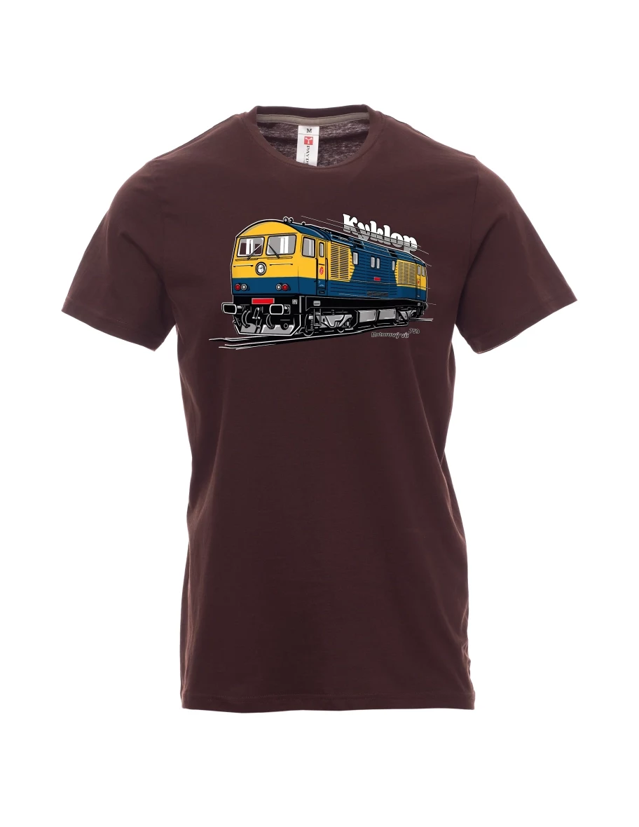 Maglia da uomo marrone scuro Automotrice 759 “Kyklop”
