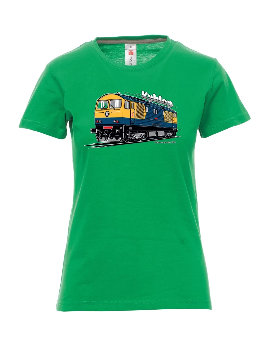 Maglia da donna verde Automotrice 759 “Kyklop”