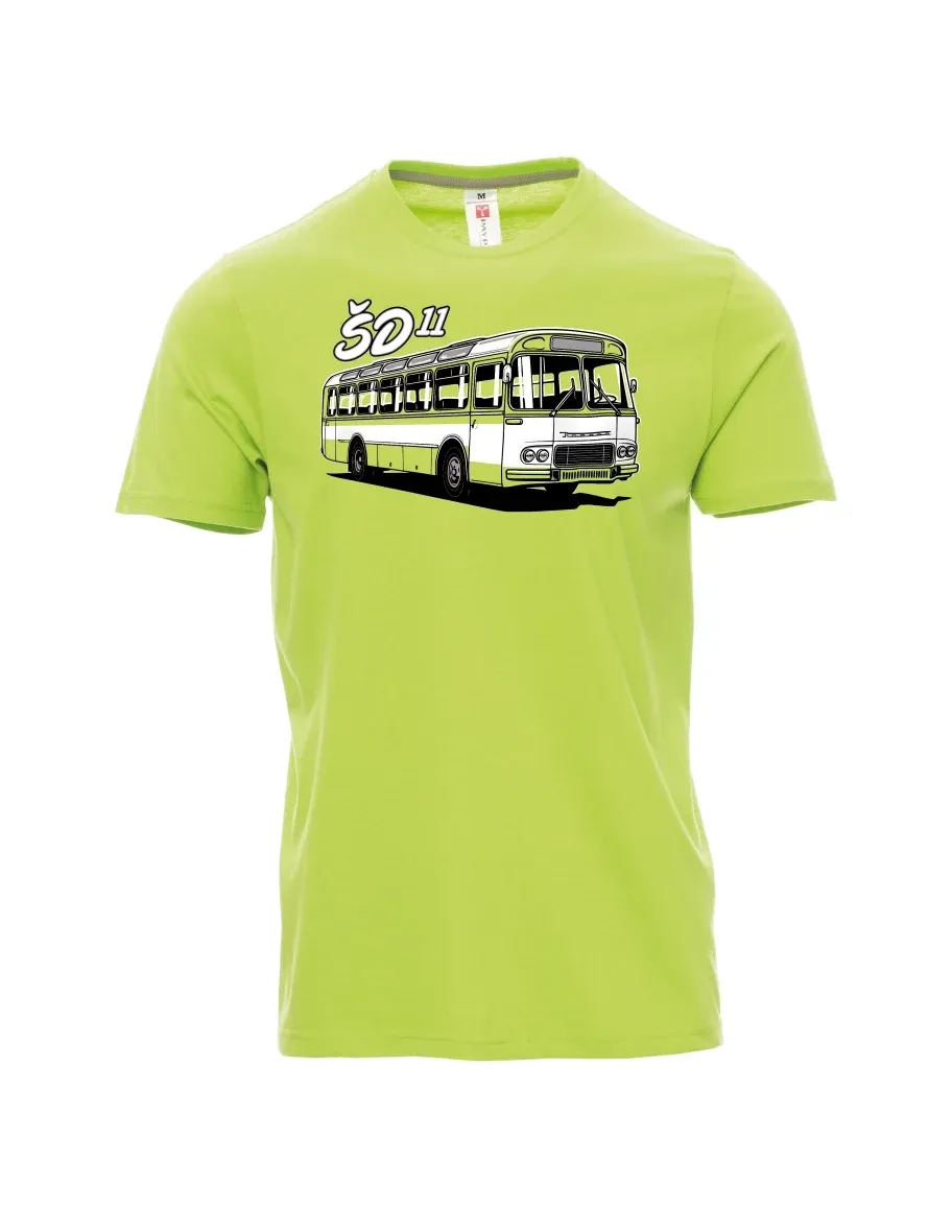Maglia da uomo verde chiaro Autobus ŠD 11