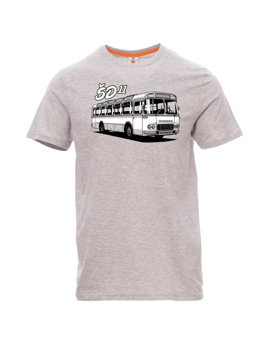 Maglia da uomo grigio melange Autobus ŠD 11