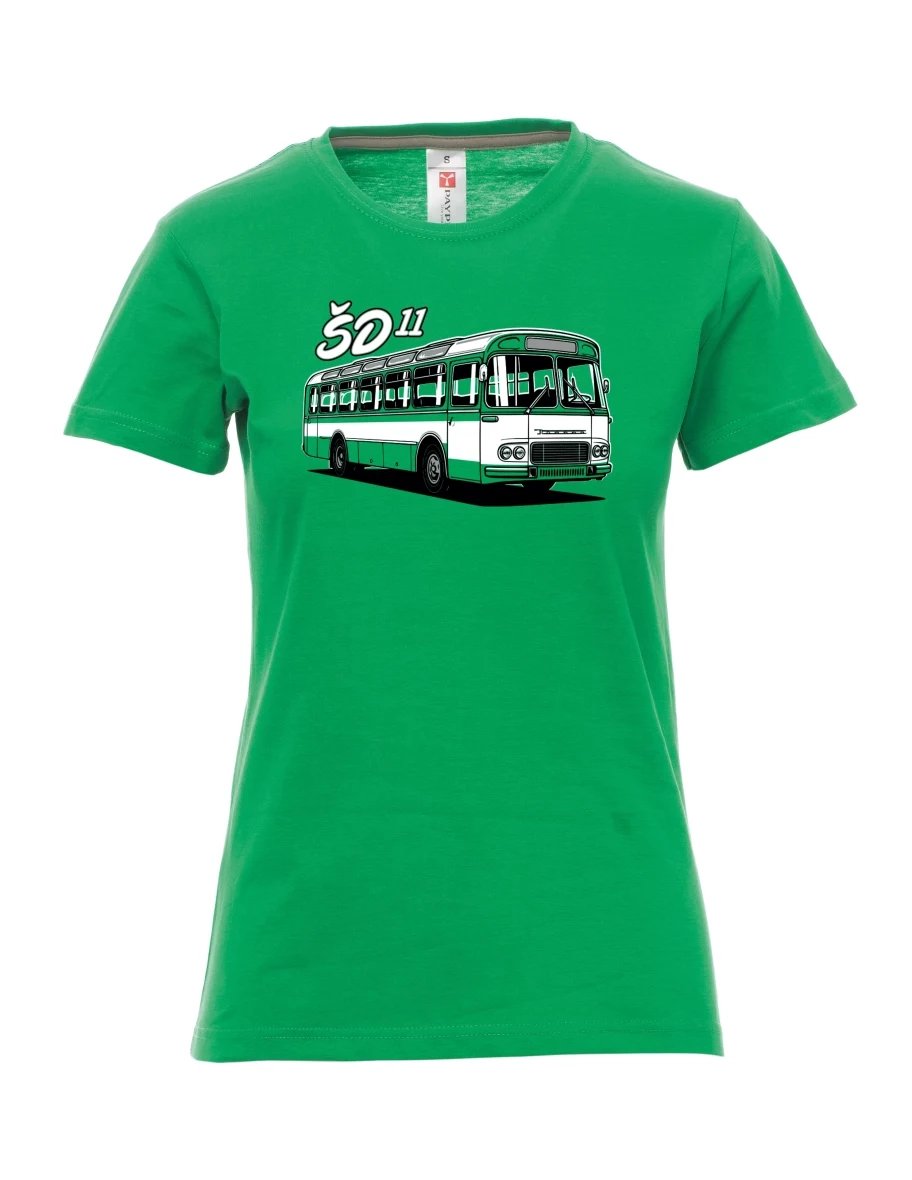 Maglia da donna verde Autobus ŠD 11