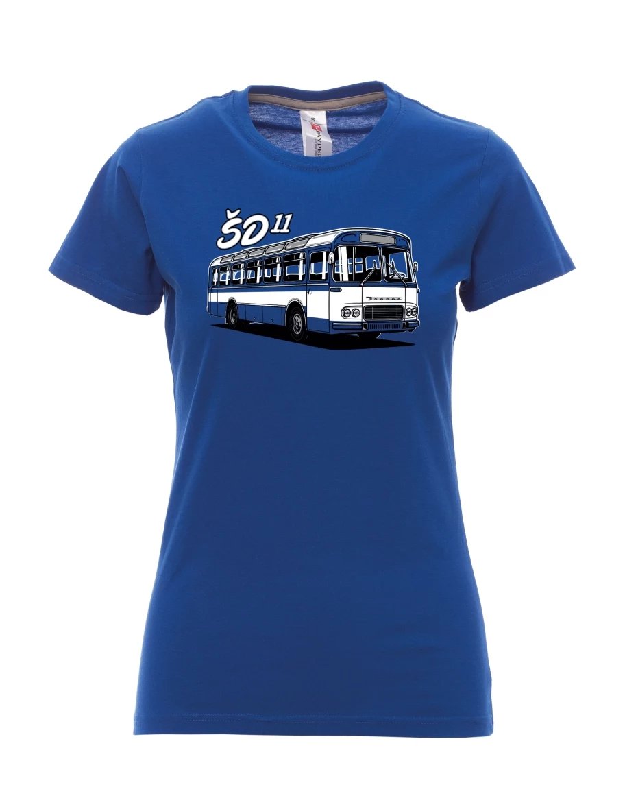 Maglia da donna blu reale Autobus ŠD 11