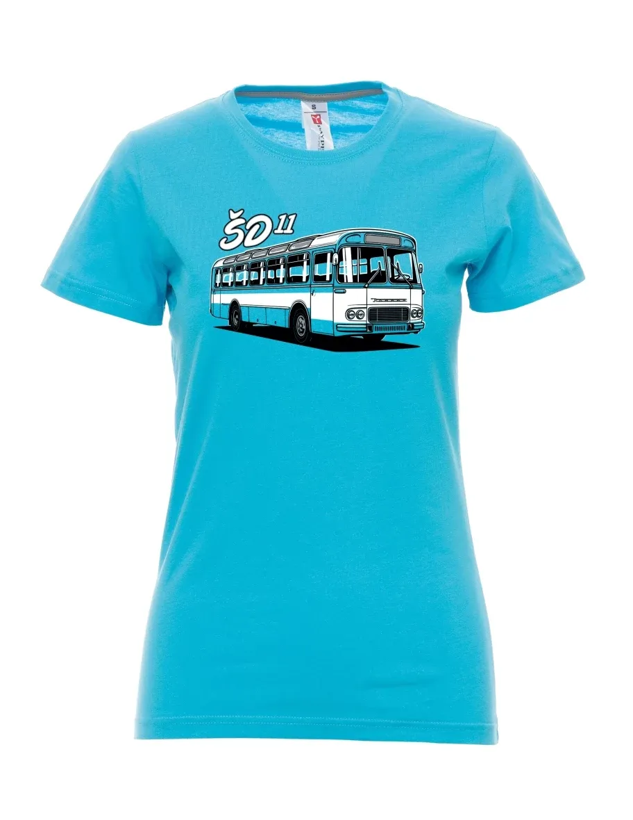 Maglia da donna colore attolo Autobus ŠD 11