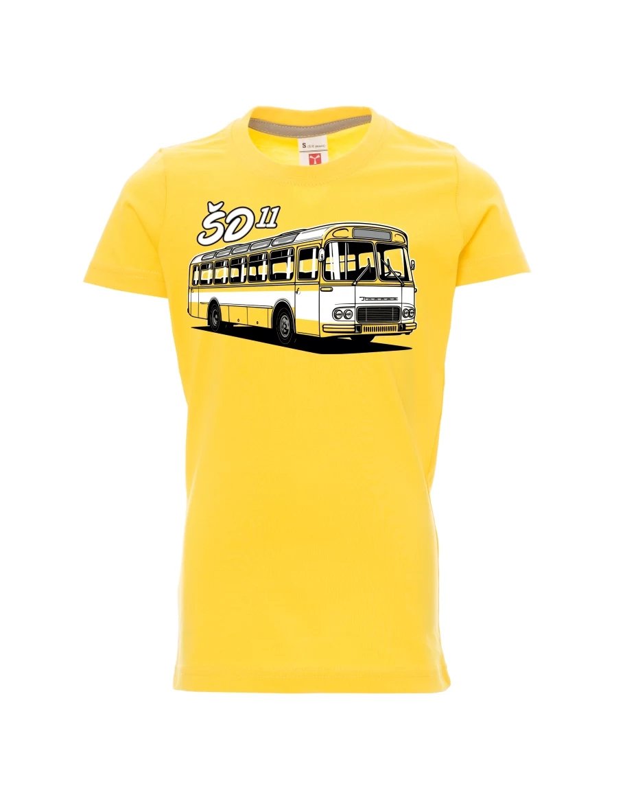 Maglia da bambino gialla Autobus ŠD 11
