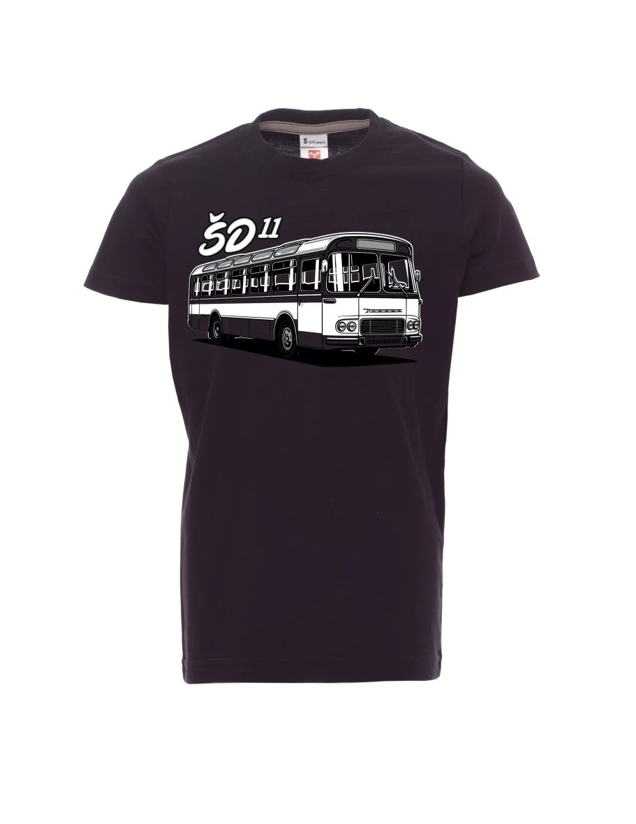 Maglia da bambino nera Autobus ŠD 11