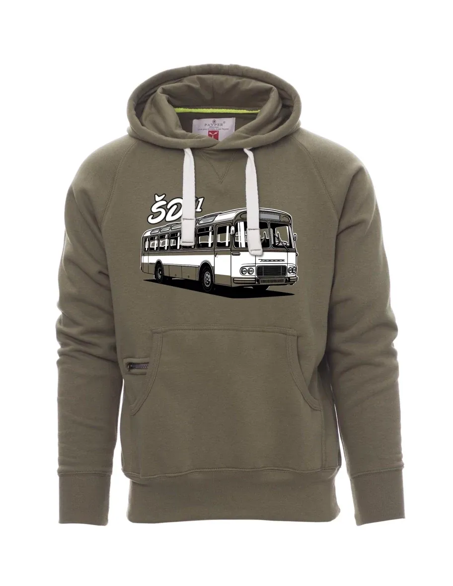 Felpa da uomo cachi Autobus ŠD 11