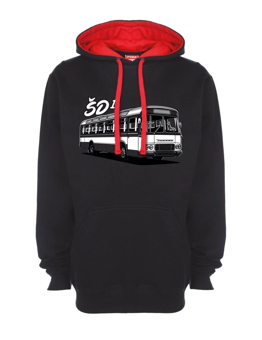 Felpa rosso-nera Autobus ŠD 11