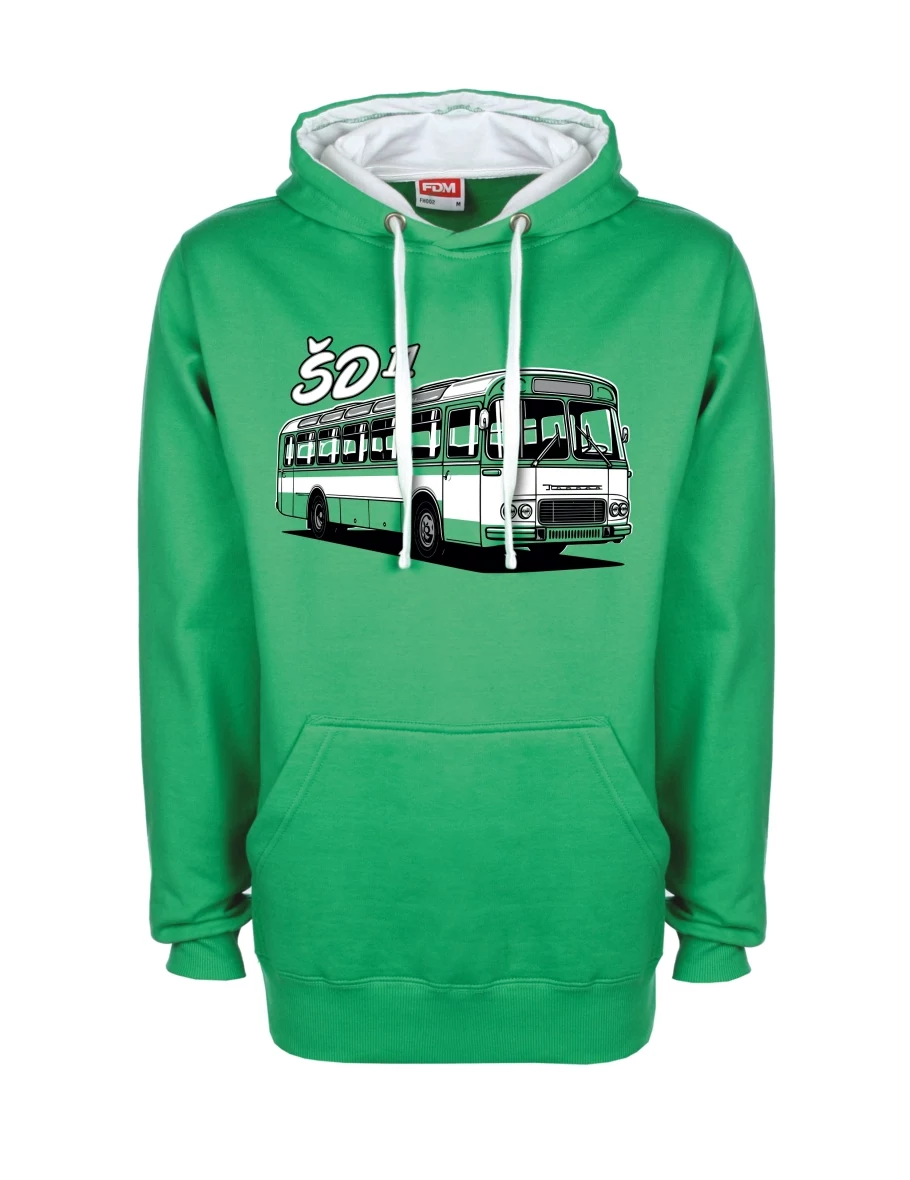Felpa bianco-verde Autobus ŠD 11