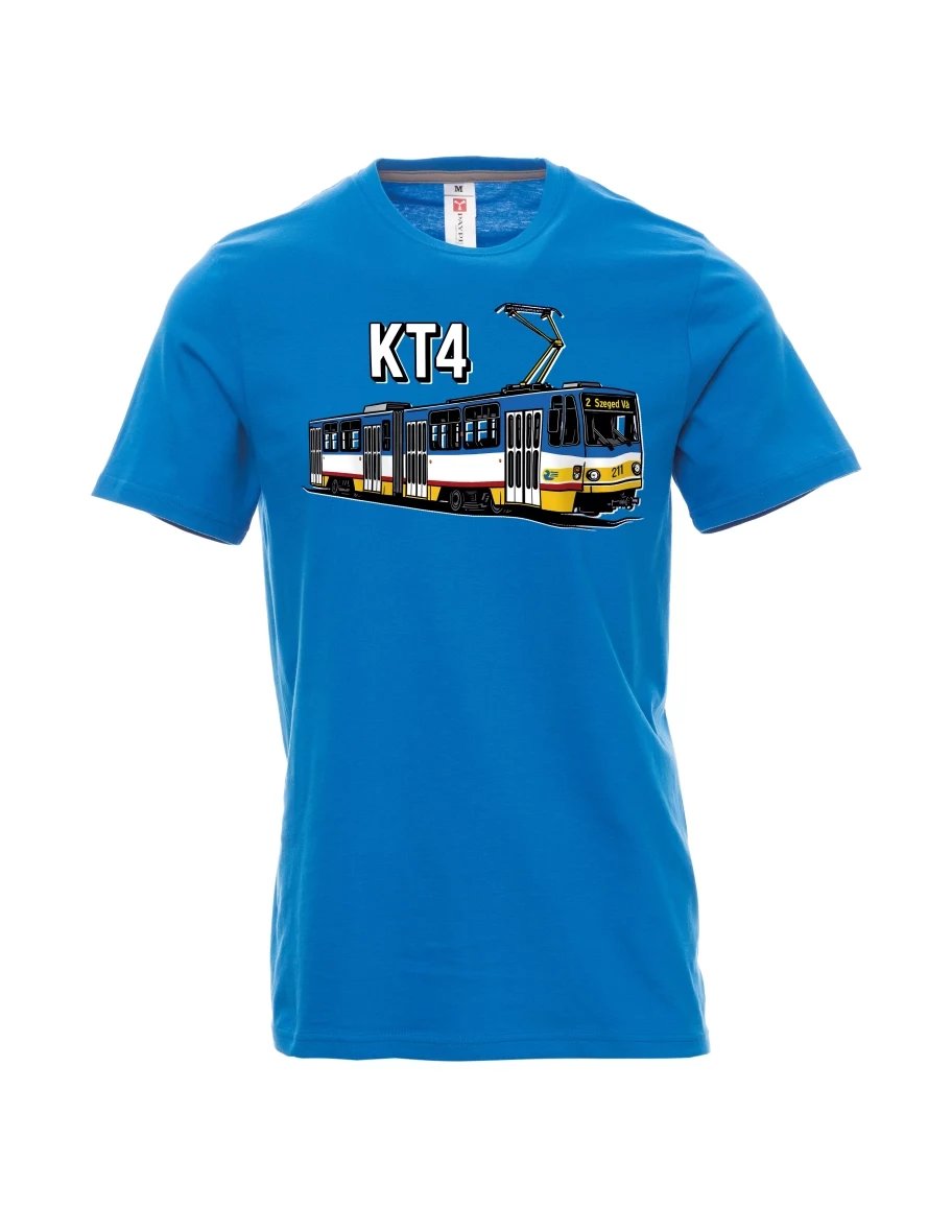 Maglia da uomo blu chiaro Tram KT4
