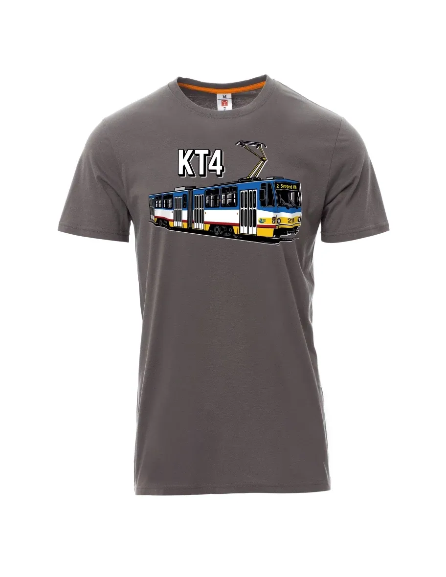 Maglia da uomo grigia Tram KT4