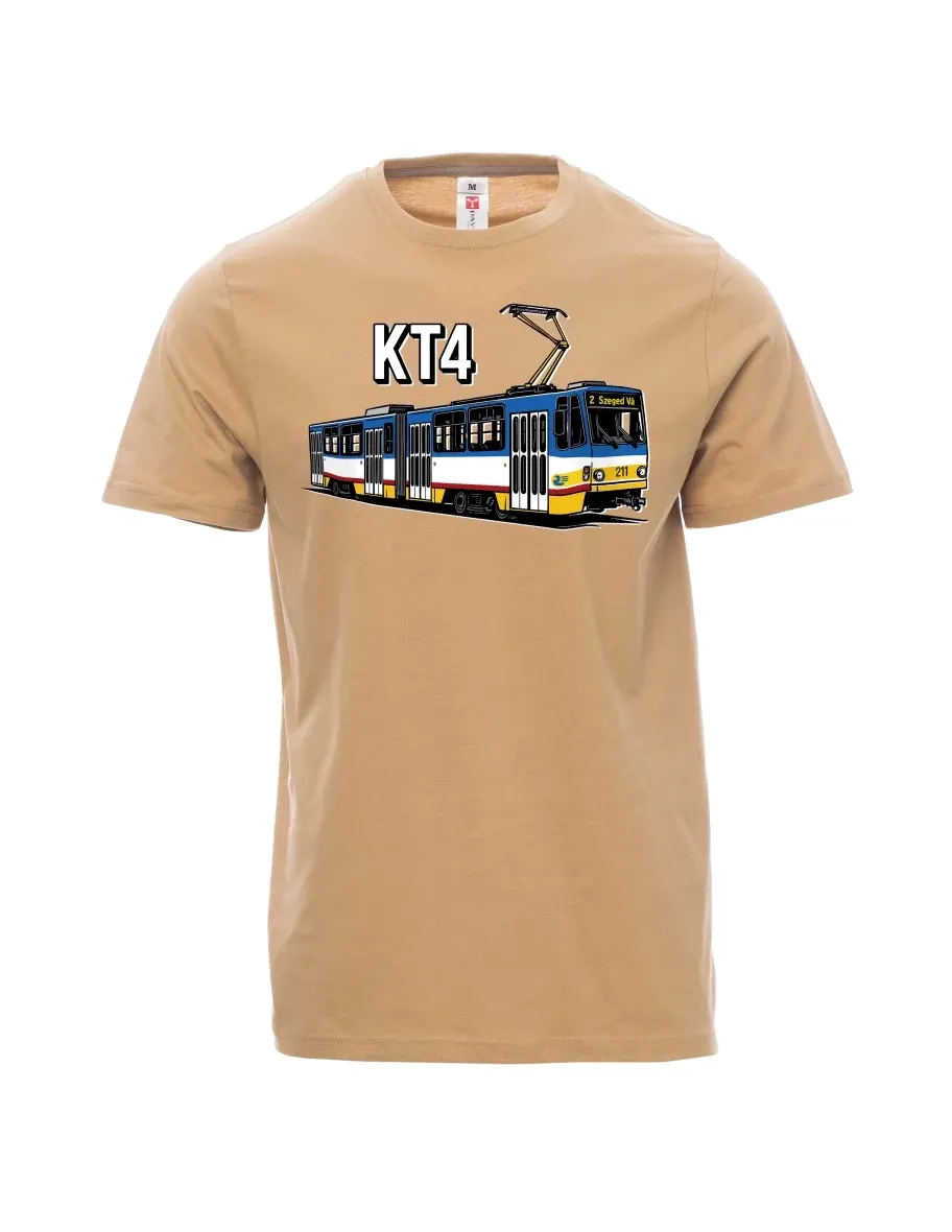 Maglia da uomo marrone Tram KT4