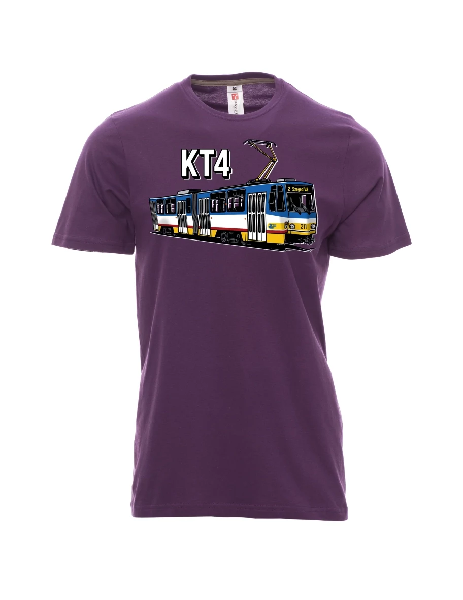 Maglia da uomo viola Tram KT4