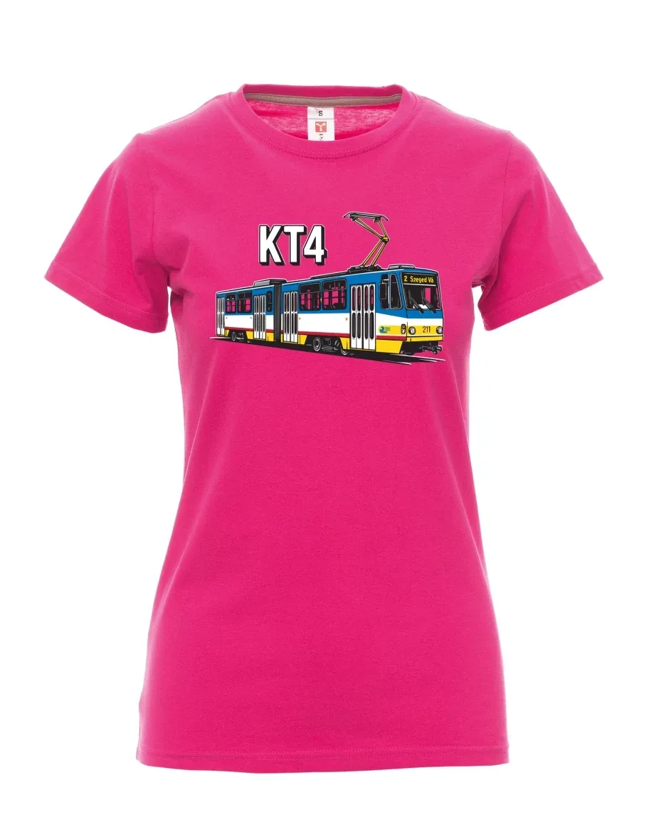 Maglia da donna rosa Tram KT4