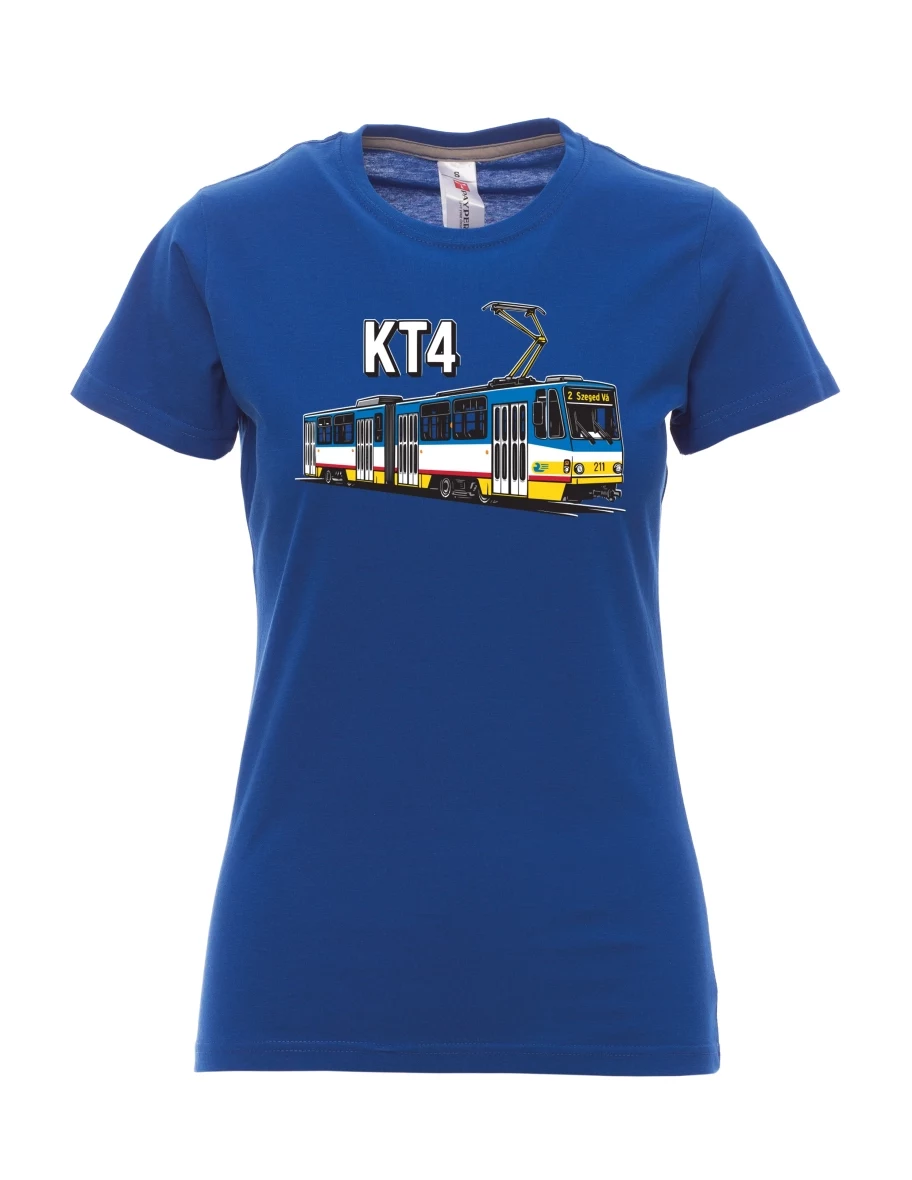 Maglia da donna blu reale Tram KT4