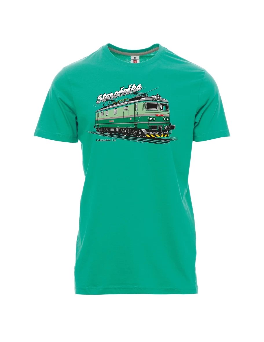 Maglia da uomo smeraldi Locomotiva 122 “Staročeška”