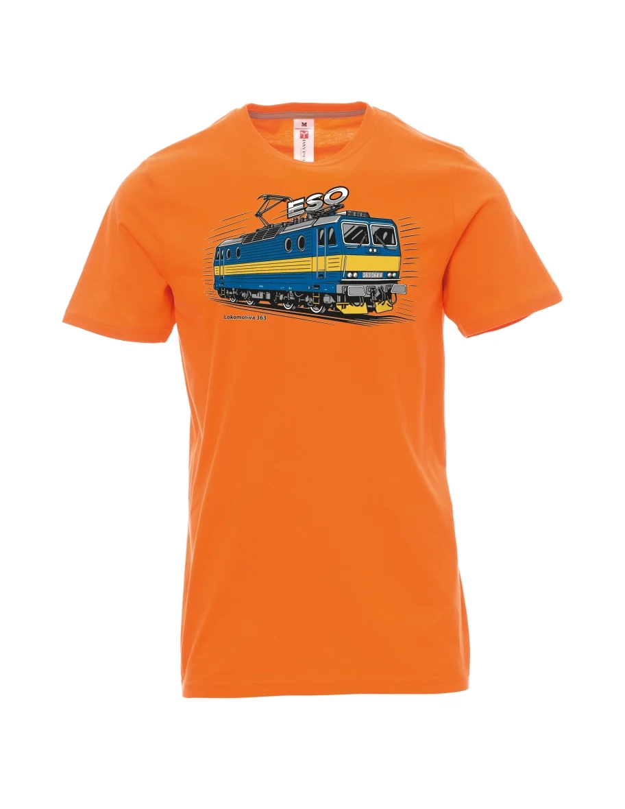 Maglia da uomo arancione Locomotiva 363 “ESO”