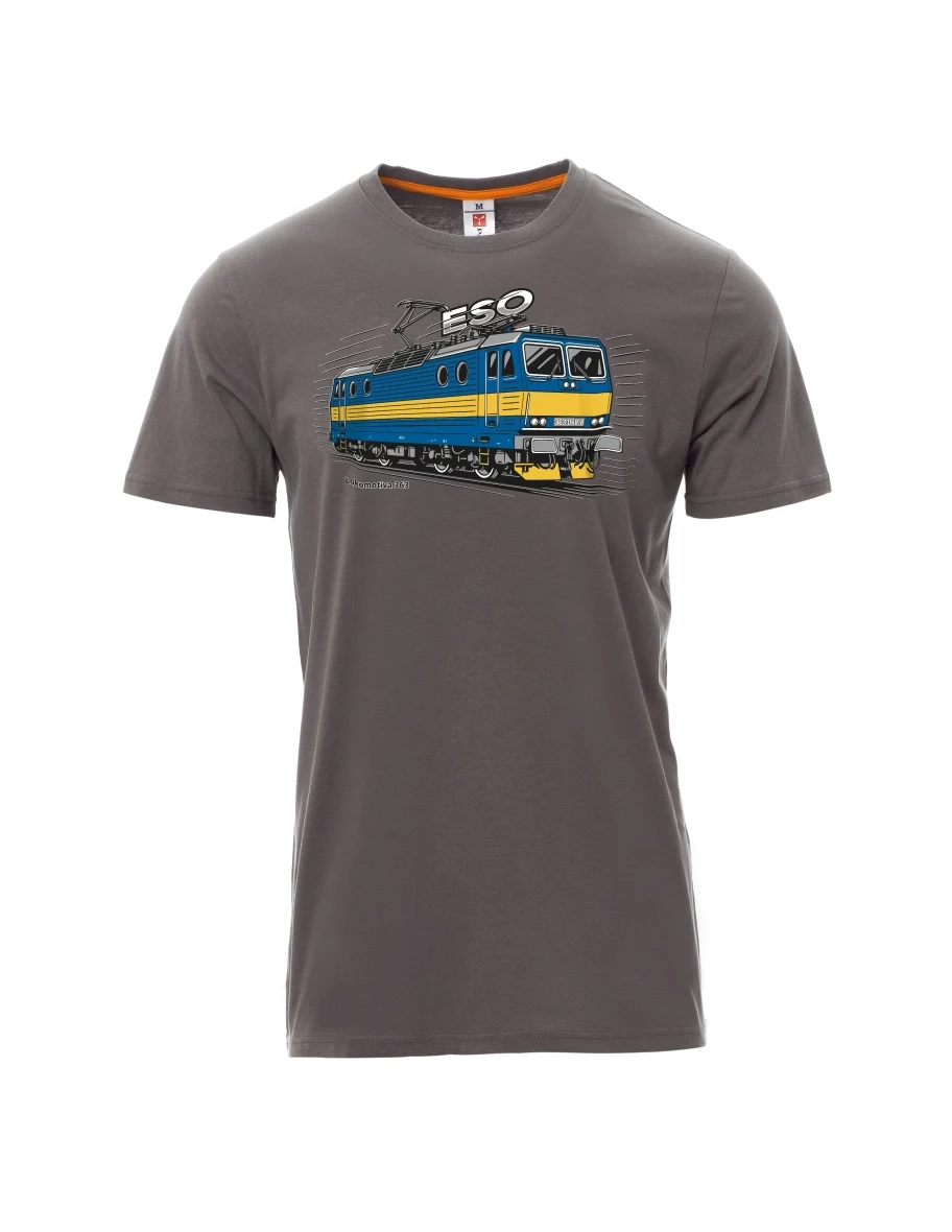 Maglia da uomo grigia Locomotiva 363 “ESO”