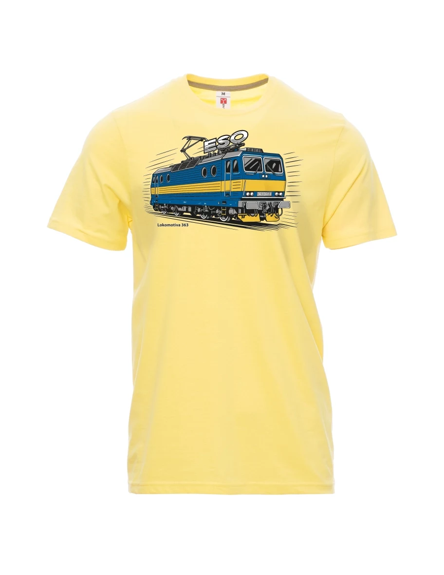 Maglia da uomo giallo chiaro Locomotiva 363 “ESO”