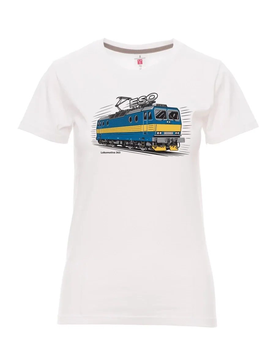 Maglia da donna bianca Locomotiva 363 “ESO”