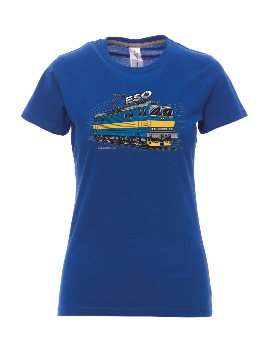 Maglia da donna blu reale Locomotiva 363 “ESO”