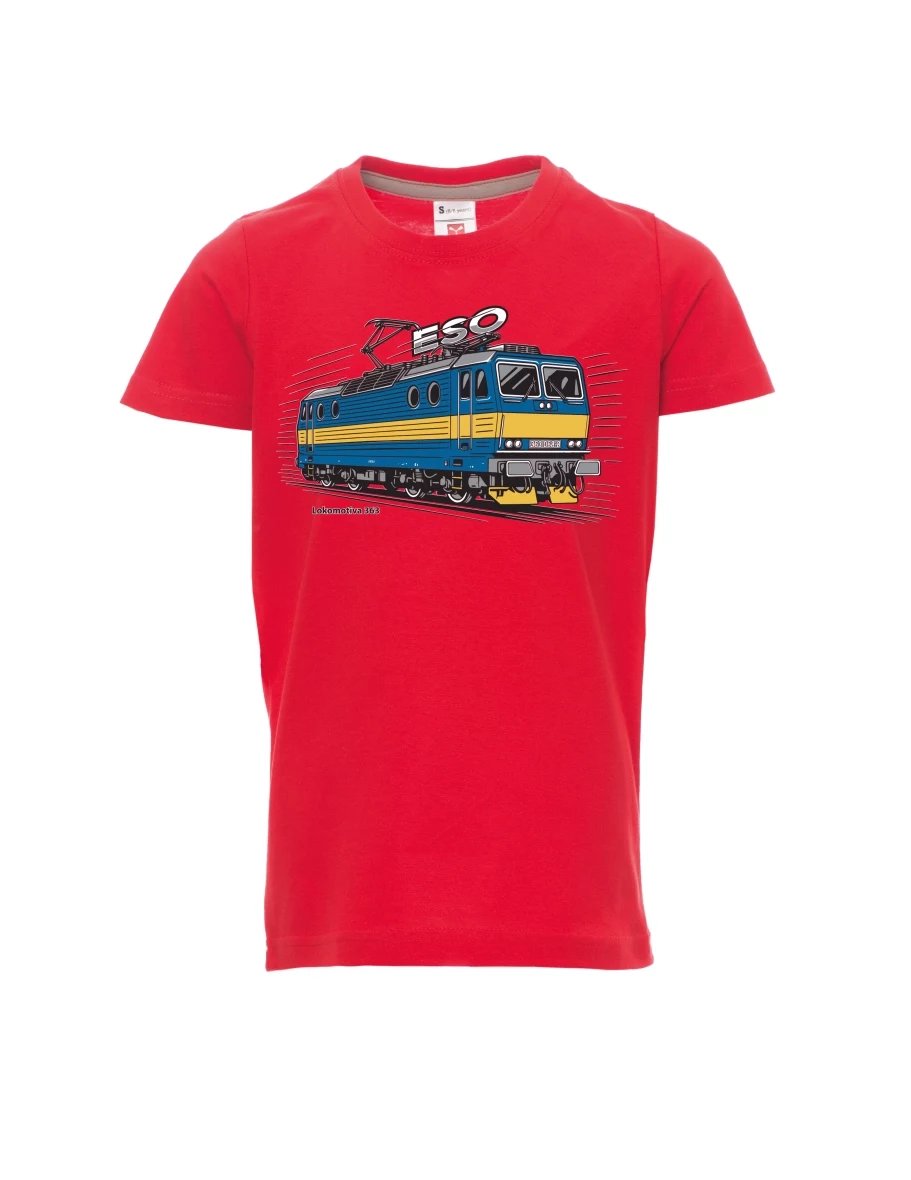 Maglia da bambino rossa Locomotiva 363 “ESO”