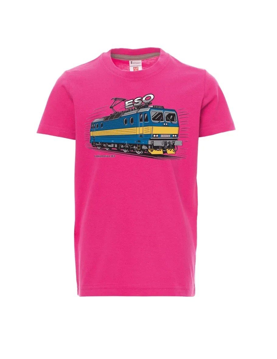 Maglia da bambino rosa Locomotiva 363 “ESO”