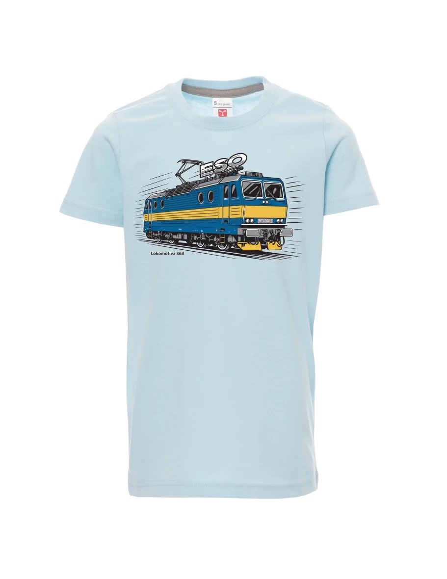 Maglia da bambino blu pallido Locomotiva 363 “ESO”