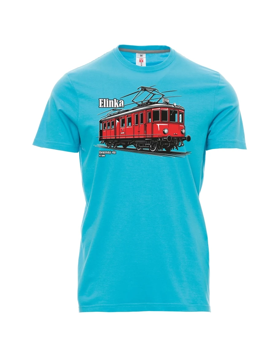 Maglia da uomo colore atollo Automotrice elettrica M 400 “Elinka”