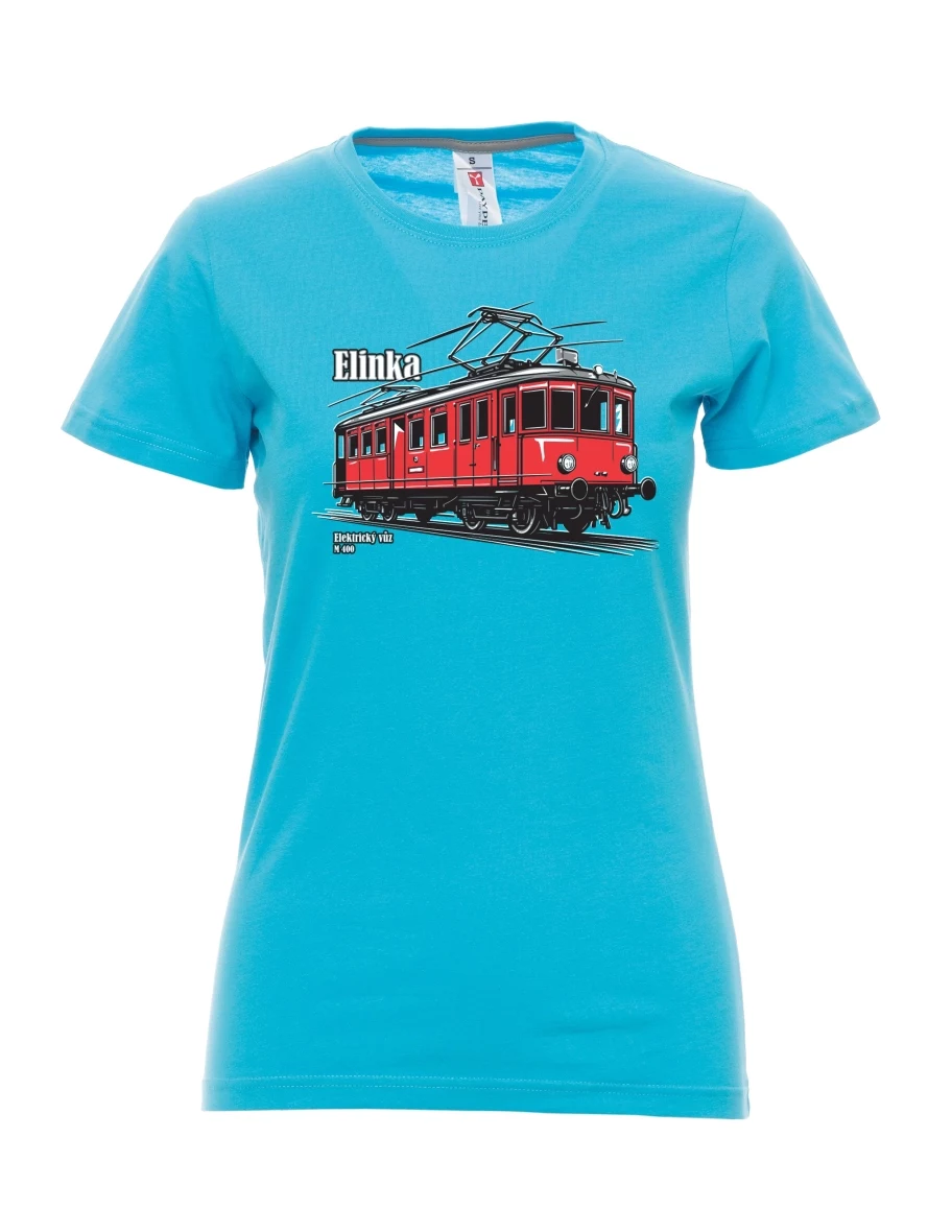 Maglia da donna colore attolo Automotrice elettrica M 400 “Elinka”