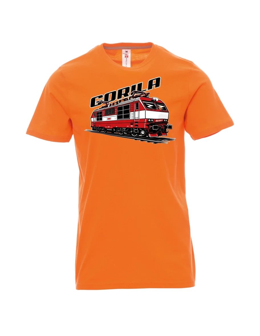 Maglia da uomo arancione Locomotiva 350 “Gorila”