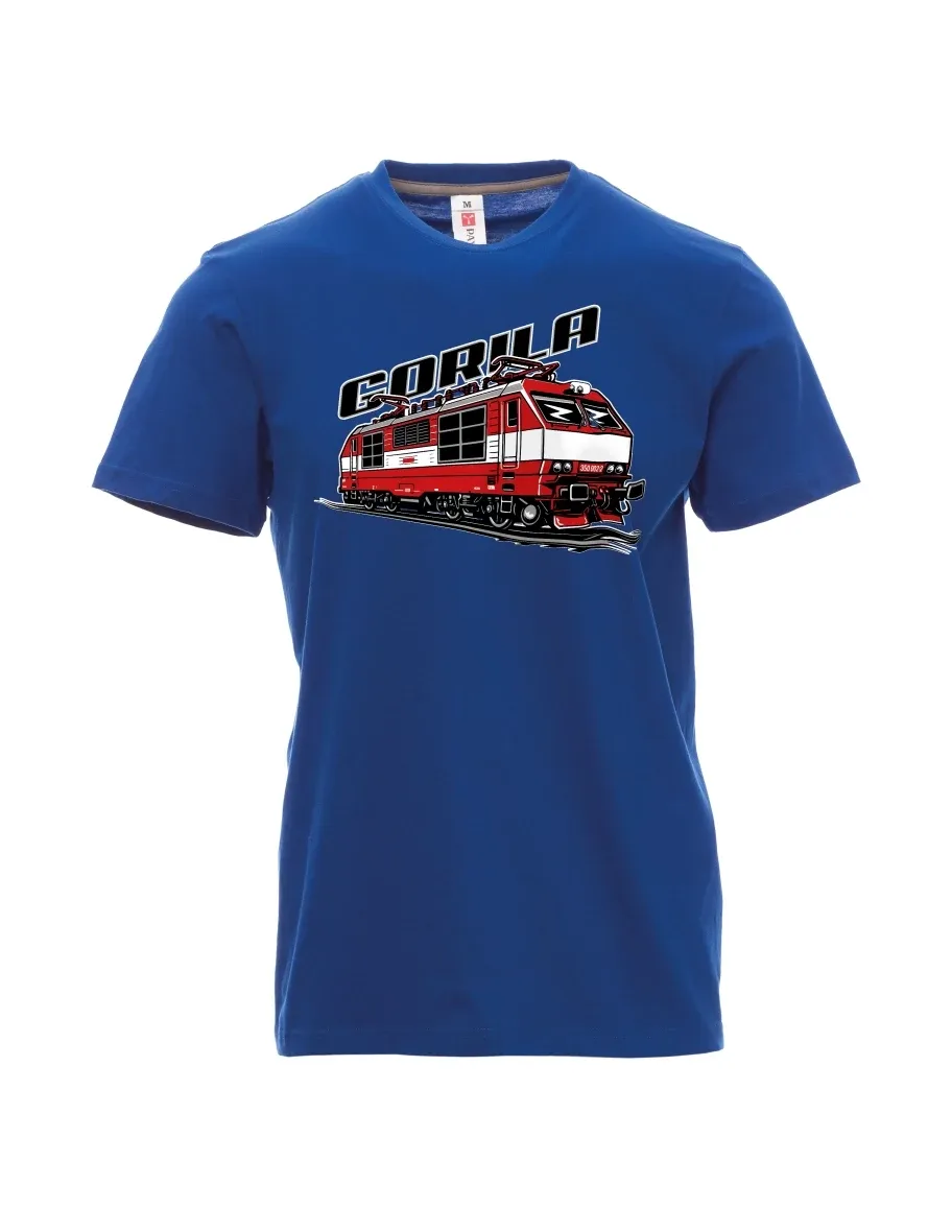 Maglia da uomo blu Locomotiva 350 “Gorila”