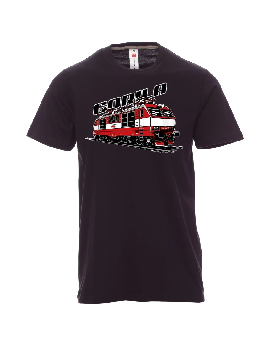 Maglia da uomo nera Locomotiva 350 “Gorila”