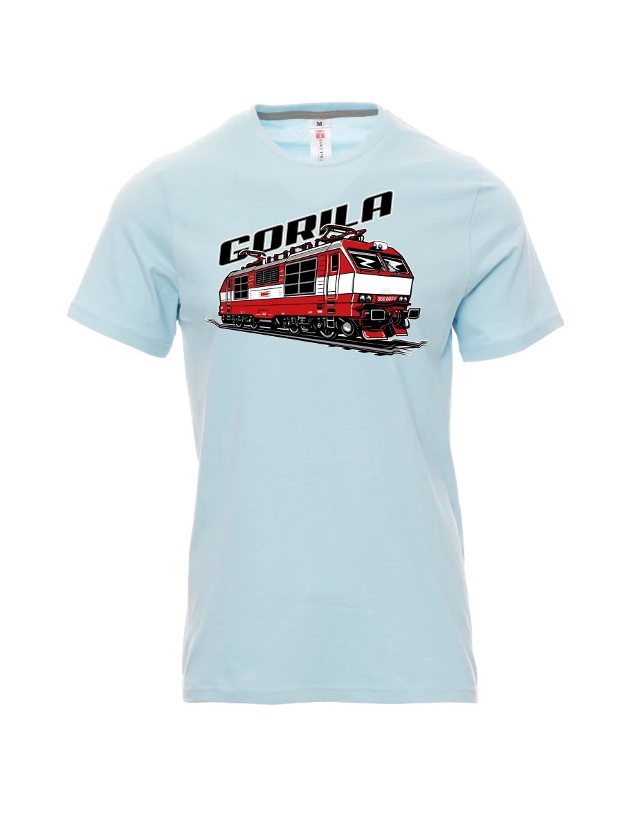 Maglia da uomo blu pallido Locomotiva 350 “Gorila”