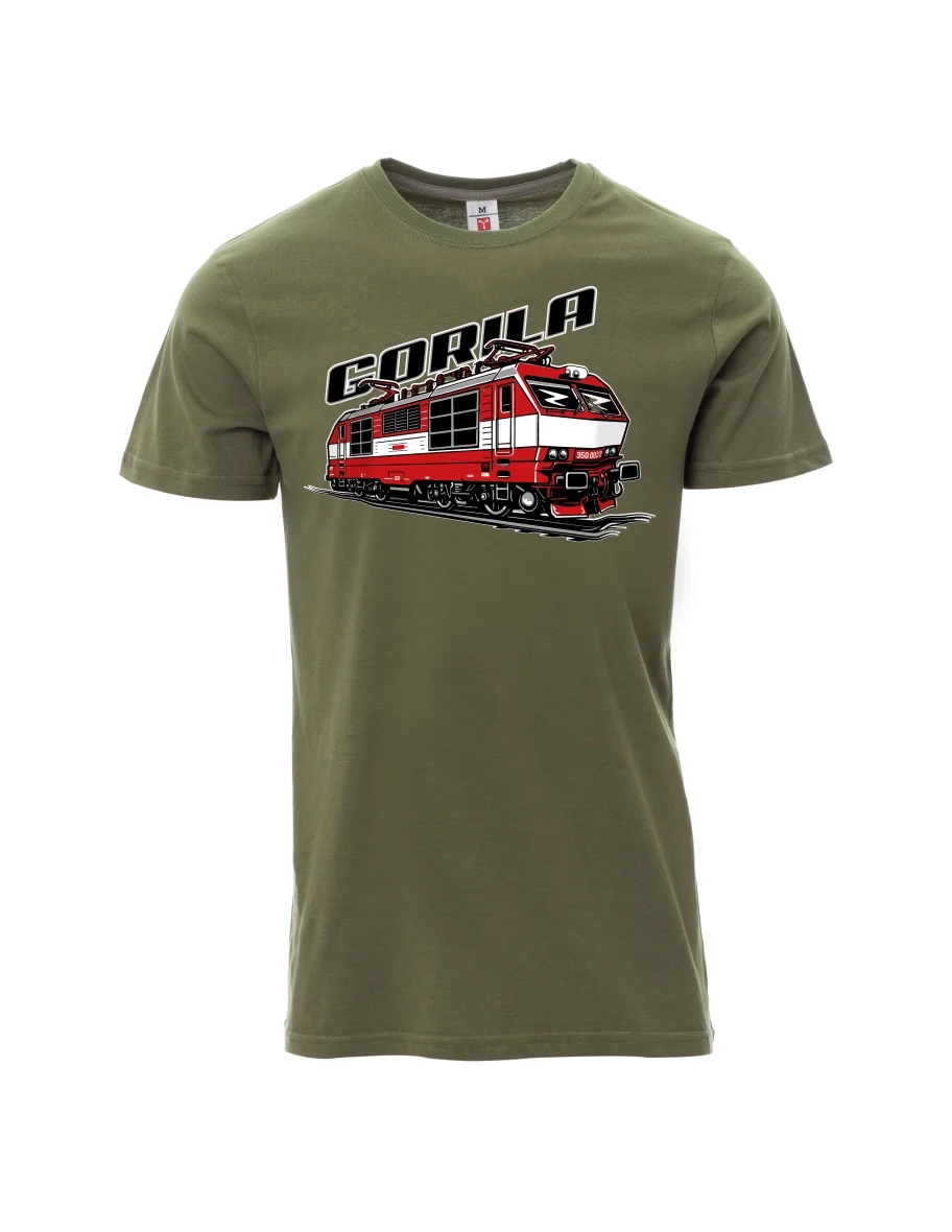 Maglia da uomo cachi Locomotiva 350 “Gorila”