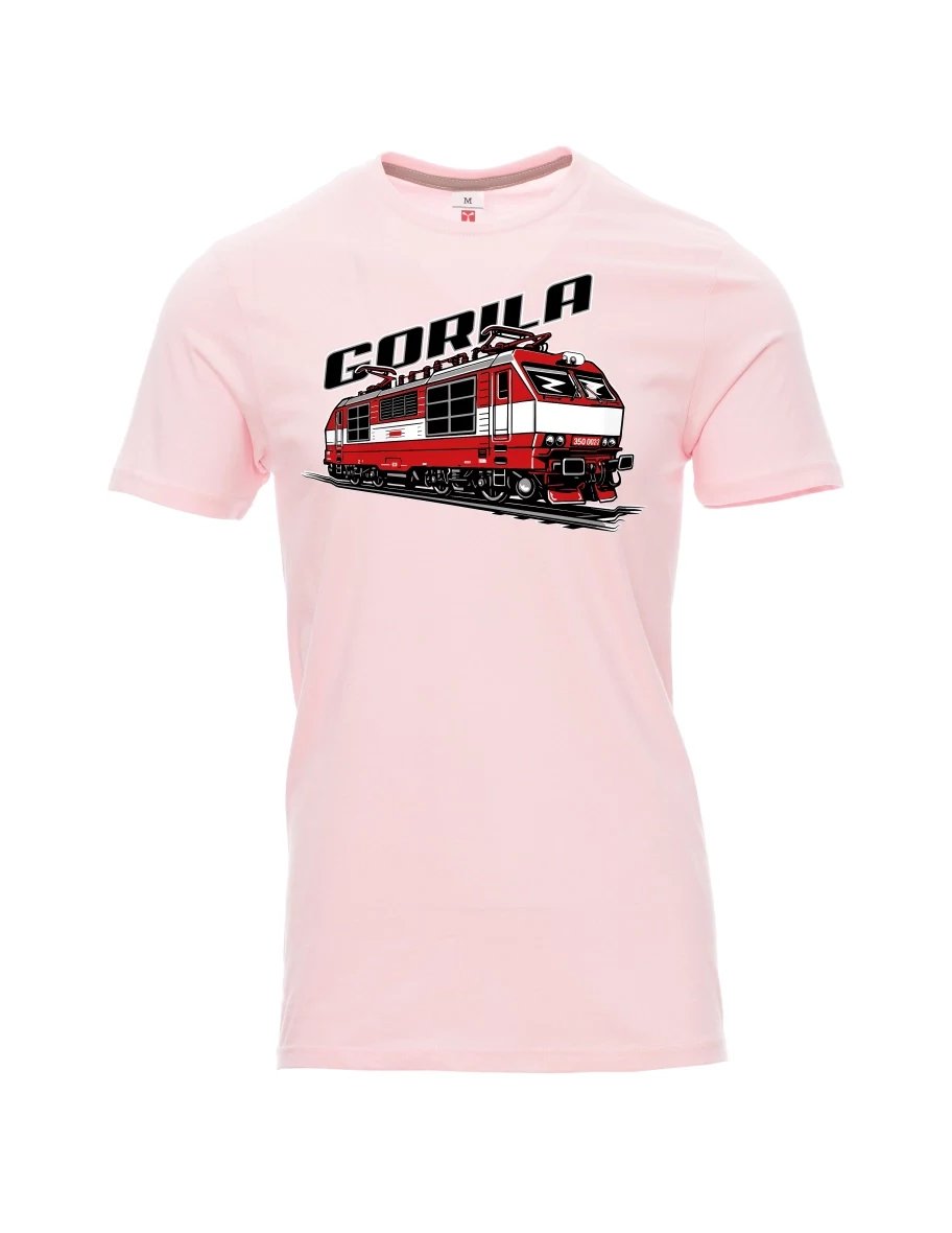 Maglia da uomo rosa chiaro Locomotiva 350 “Gorila”