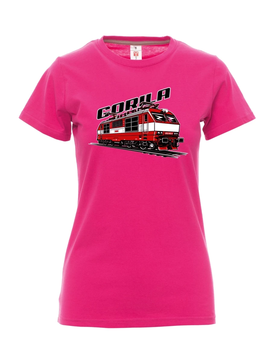 Maglia da donna rosa Locomotiva 350 “Gorila”