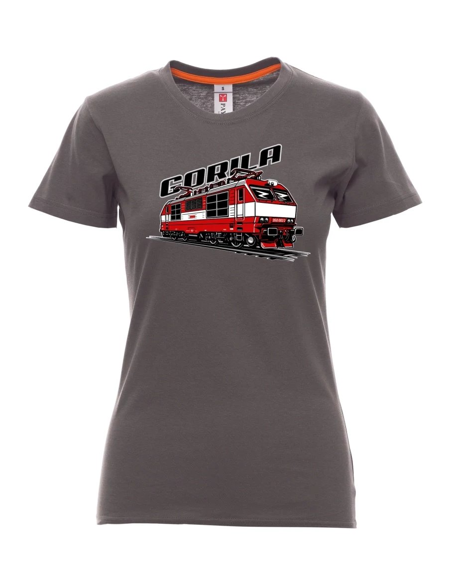 Maglia da donna colore del fumo Locomotiva 350 “Gorila”