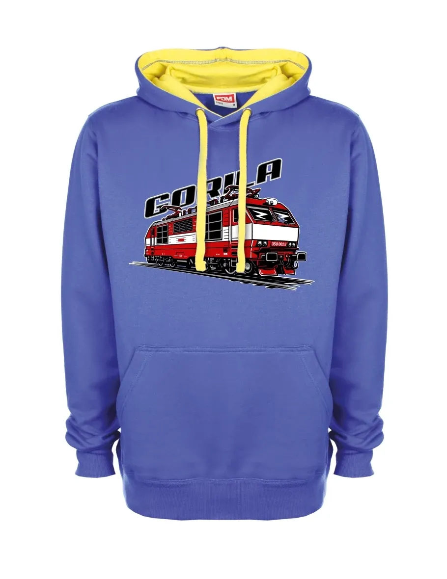 Felpa giallo-blu Locomotiva 350 “Gorila”