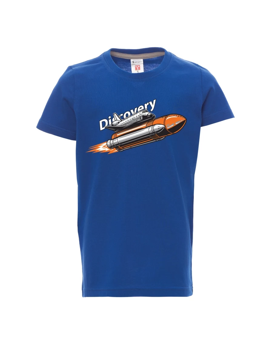 Maglia da bambino blu Space Shuttle Discovery