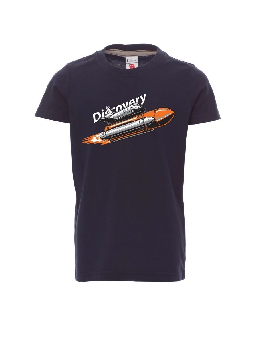 Maglia da bambino navy Space Shuttle Discovery